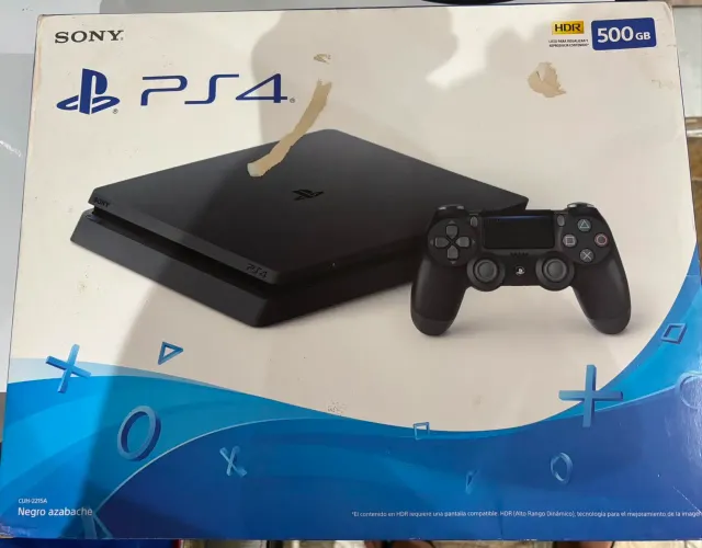 PlayStation 4 Slim Muito Conservado - Completo na Caixa