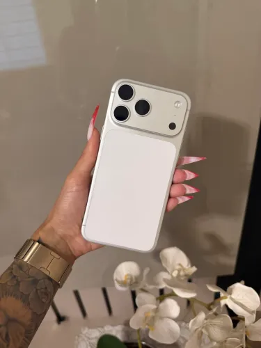 iPhone 17 Pro Max Titânio Branco Garantia Apple