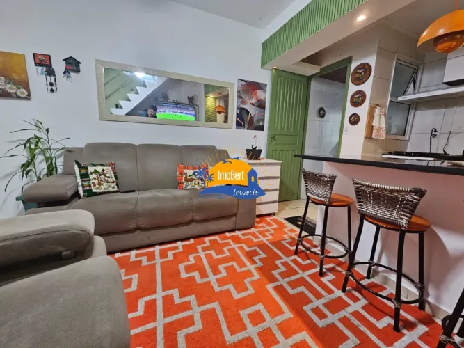 Casa de Condomínio de Alto Padrão em Bertioga-SP, Bairro Jardim Vicente de Carvalho - 3 qu