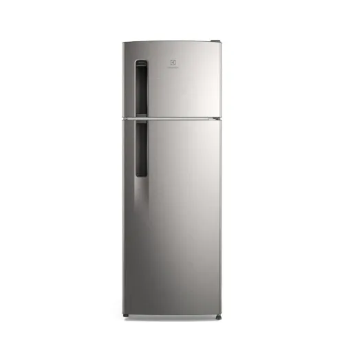 Geladeira Frost Free Electrolux Top Freezer 382L com Dispenser de Água (TW42S) Prata -220v