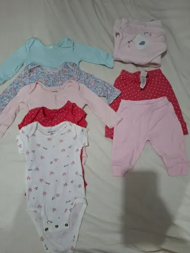 Lote de roupa Carter's menina 3 meses