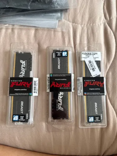 Memória ram DDR4 3200MT/s CL16 - Kingston