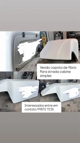 Capota de fibra