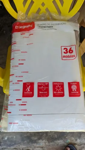 Quadro de distribuição novo lacrado