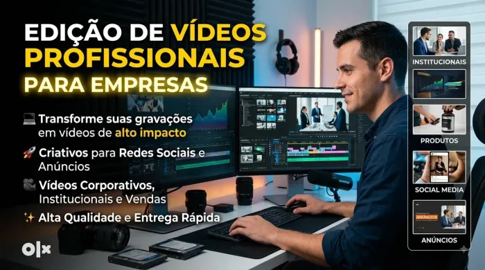 Editor de vídeos profissional empresas