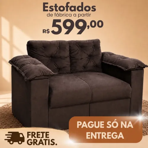 Estofados Direto de Fábrica