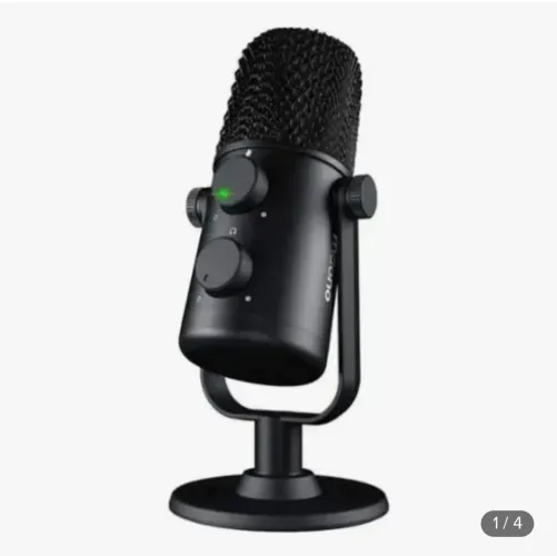 Microfone Usb Maono Au-902 - Vocal Youtuber Gamer Gravação Cor Preto