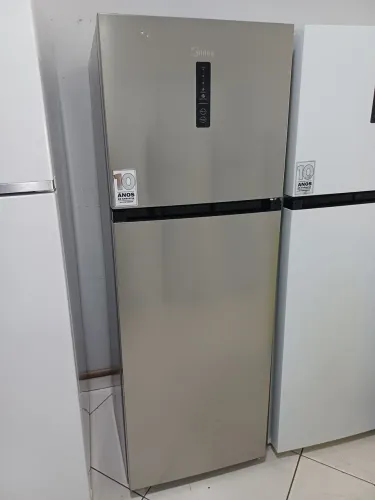 Geladeira Midea inox