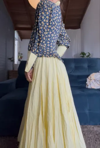Vestido de prenda