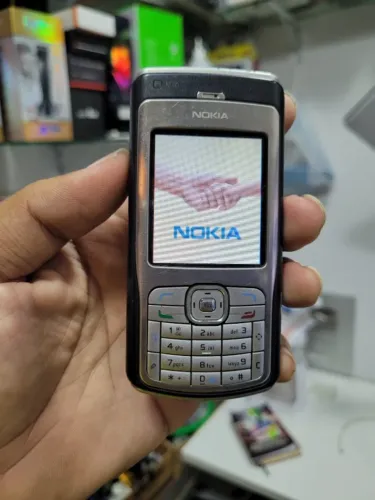 Nokia N70 Prata - Clássico N-Series - Relíquia para Coleção - Retrô