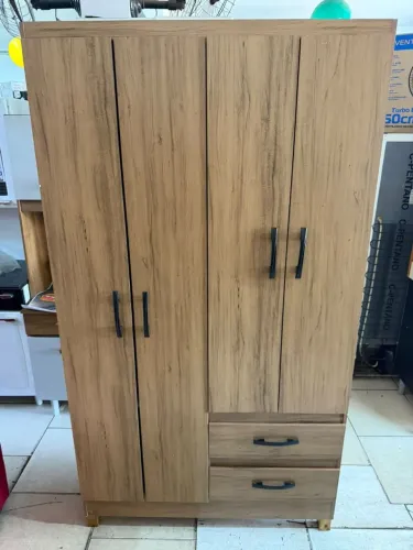 Guarda roupa 4 portas 2 gavetas NOVO