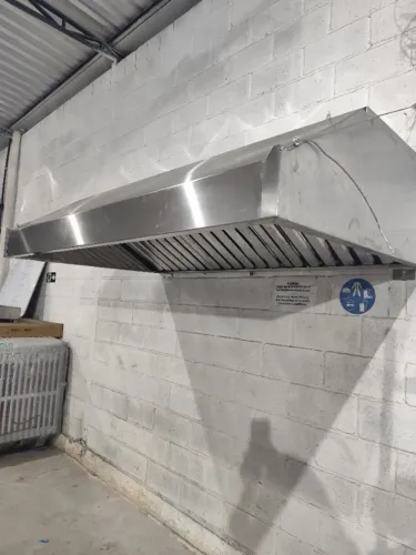 coifa inox parede 1,25m compacta com filtro