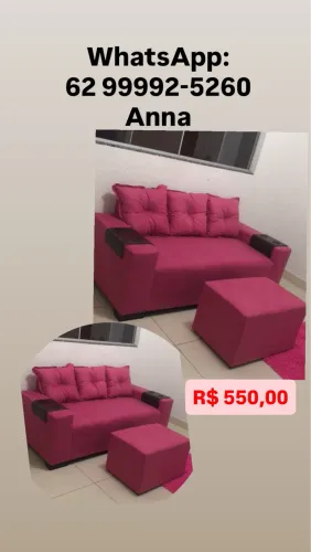 Sofá três lugares (///).(///)