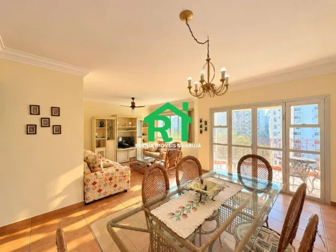 Apartamento com 3 quartos (1 suíte), 2 vagas à venda em Pitangueiras, Guarujá