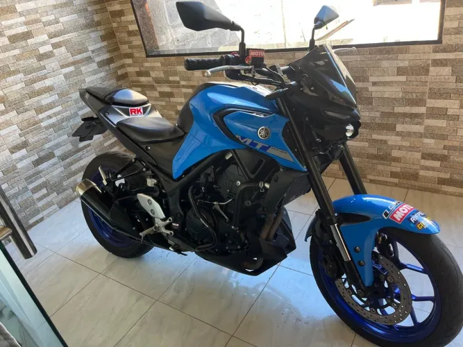 YAMAHA MT 03 AZUL BB 2021 EXCLUSIVA