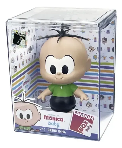 Fandom Box Turma Da Mônica Baby - Cebolinha- Boneco De Vinil