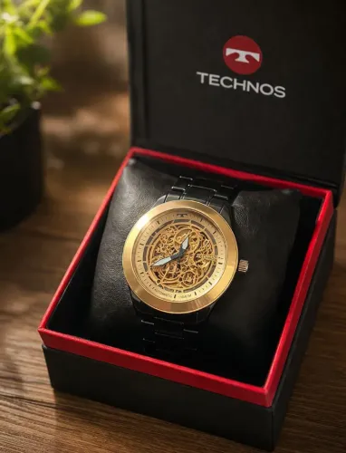 Relógio technos automático Skeleton