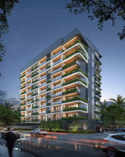 Aptos com 1 e 2 quartos em ponta de Campina (Lançamento)