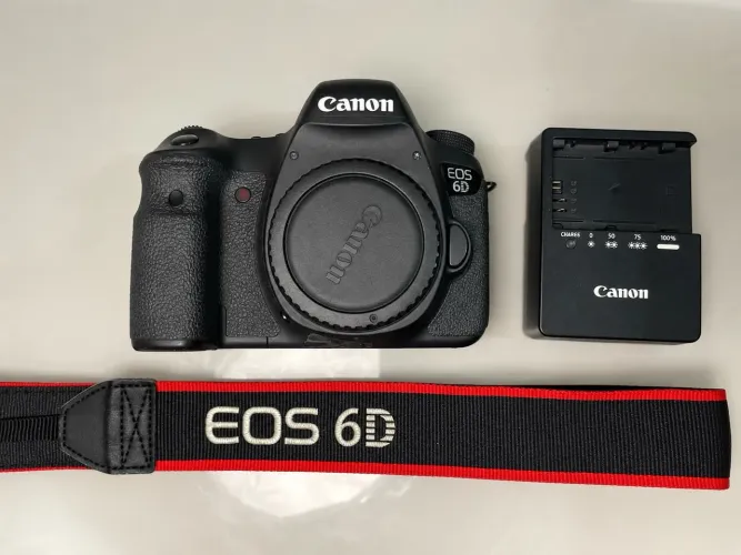 CÂMERA CANON EOS 6D FULL FRAME COM WI-FI!