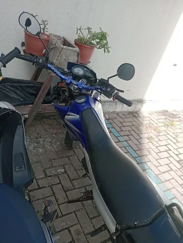 Moto xtz azul mecânica excelente 