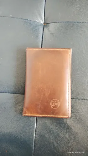 Carteira de couro