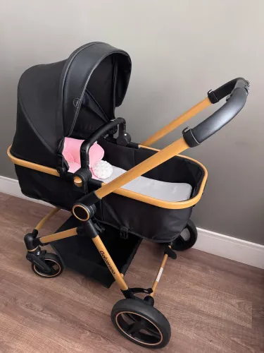Carrinho Galzerano + Bebê Conforto + Base 