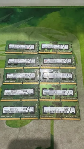 Memória ddr4 para notebook 4gb Samsung 2666 lote 10 peças