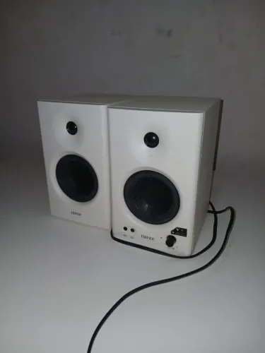 Monitor de Áudio Edifier MR4 42W RMS Branco | Usado | Excelente Estado