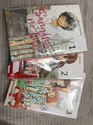 Sangatsu no Lion manga vol 1 ao 3