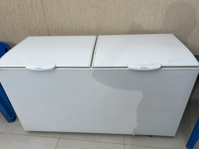 Freezer Gelopar 2 portas caninho de cobre 3,000 : *