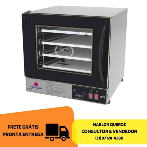 Forno Turbo Elétrico Fast Oven Progas