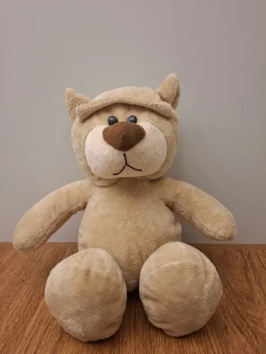 Urso de pelúcia bege