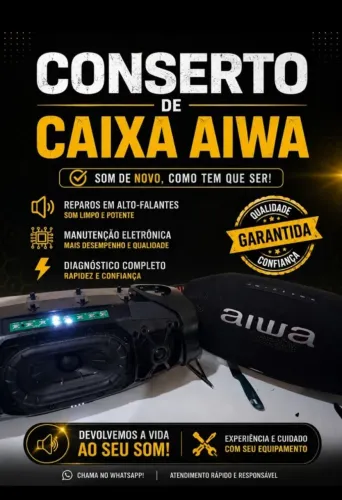 Consertos de caixa de som