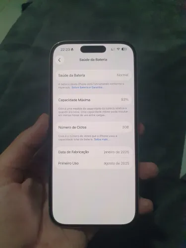 iPhone 16 Pro 128GB Branco