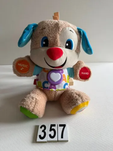 CACHORRINHO FISHER PRICE FALA INGLES