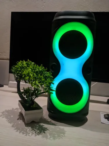! CAIXA DE SOM BLUETOOTH PORTÁTIL 50W