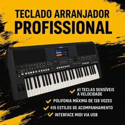 Vendo Teclado Arranjador SX600