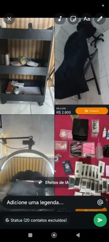 Maca ,mocho, e tudo pra cílios