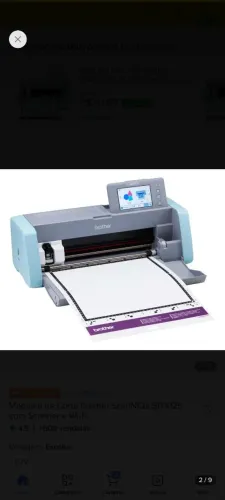 Scancut sdx125 nova na garantia