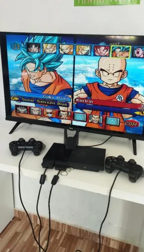 Playstation 2 com jogos