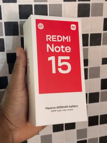 Redmi note 15 256 gb lacrado 