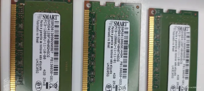 SÓ HOJE 2 pentes Memórias DDR 3 PC