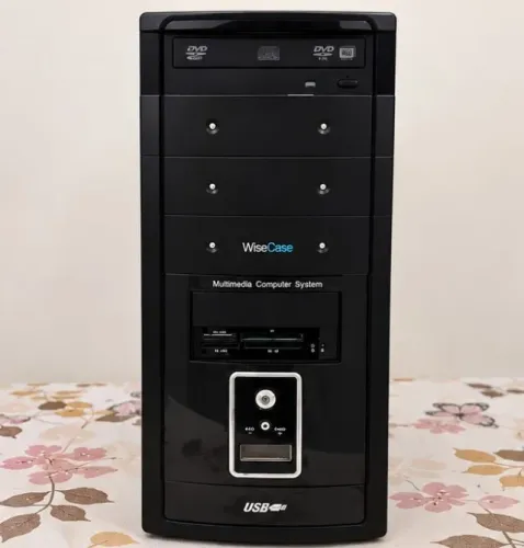 Gabinete WiseCase ATX preto