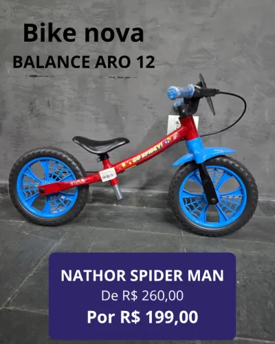 BIKE INFANTIL ARO 12 NATHOR BALANCE