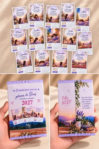 Calendário ímã Personalizado