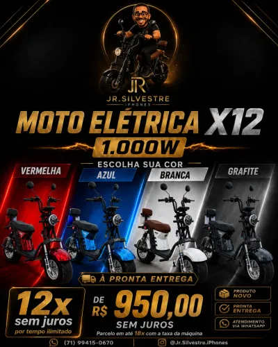 Moto elétrica x12