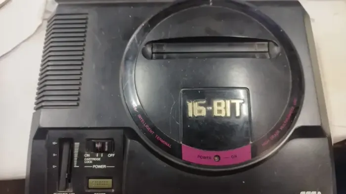 Mega Drive Japones Va5 Va6 Liga Tela Preta Peças Conserto