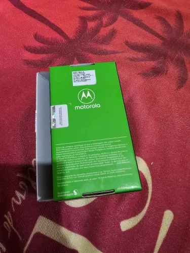 Caixa Motorola G6 Plus Edição Limitada 