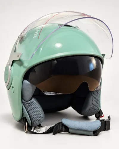 Capacete Vespa 80th Anniversary Visor Jet