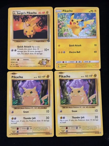 Cartas Pikachu - Pokémon TCG
